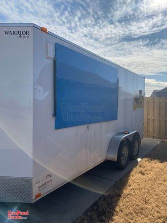 Very Clean Warrior Food Concession Trailer / Used Mobile Street Food Unit.