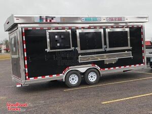 2019 - 8' x 20' Fully Equipped Professional Mobile Kitchen / Loaded Food Concession Trailer.