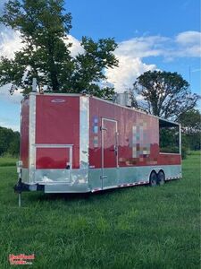 2016 Freedom Kitchen and Catering Food Trailer with Porch.