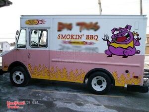 20 Ft. Chevy BBQ Concession Truck.