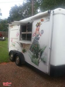 2012-8' x 12' Used Mobile Kitchen Food Concession Trailer