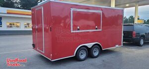 BRAND NEW 2021 - 8'x 16' Diamond Cargo Kitchen Concession Trailer.