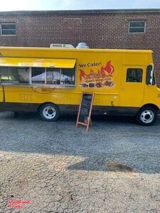 Used - 24' Chevy P30 Grumman Kurbmaster Kitchen Food Truck with 2020 Kitchen Build-Out.