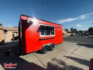 NEW - 2024 8.5' x 16' Kitchen Food Trailer | Food Concession Trailer