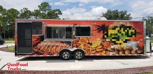 2017 - 30' Mobile Kitchen Concession Trailer with Porch