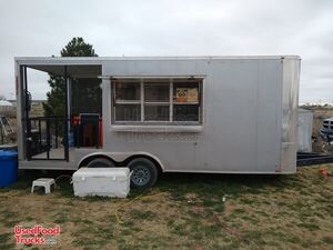 2017 - 8.5' x 18' Beverage Concession Trailer with Porch.