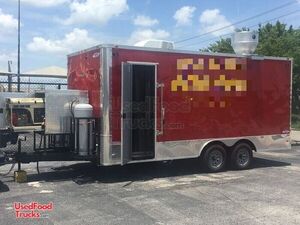 2017- 8.6'x18' Food Concession Trailer Used Kitchen Trailer