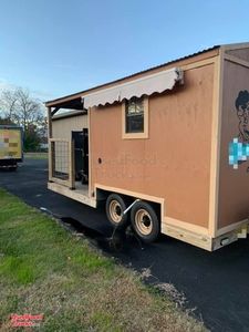Very Spacious All-Electrical 22' Barbecue Concession Trailer with a 6' Porch.