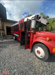Bus Conversion to All-Purpose Food Truck with Fire Suppression System