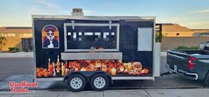 8' x 14' Kitchen Food Concession Trailer with Fire Suppression System