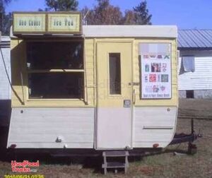 7' x 11 x 6 1/2' Shaved Ice / Snow Cone Concession Trailer