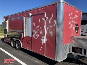 2016 - 8' x 20' Used Catering and Concession Trailer.