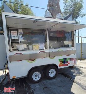 Lightly Used 2020 - 8' x 12' Commercial Kitchen Food Trailer.
