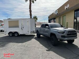 Ready to Outfit 2021 Haulmark Utility 7' x 14' Empty Food Concession Trailer.