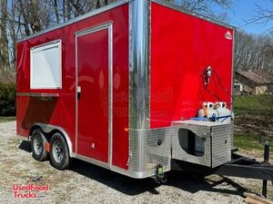 BRAND NEW 2023 - 8.5' x 14' Rock Solid Kitchen Food Concession Trailer.