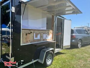 2017 - 12' Street Vending Concession Trailer with Shiny Exterior