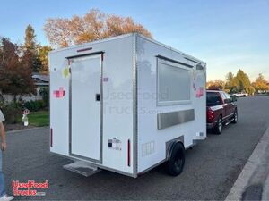 Like New - 2023 8' x 12' Kitchen Food Concession Trailer with Fire Suppression System