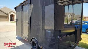 2022- 6' x 8'  Barbecue Concession Trailer Mobile BBQ Food Unit with porch.