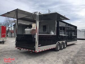 2020 Freedom 8' x 32' Barbecue Food Concession Trailer with Bathroom.