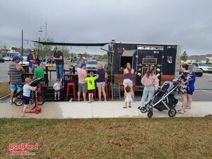 2022 28'  Beverage and Coffee Trailer with Patio | Concession Trailer