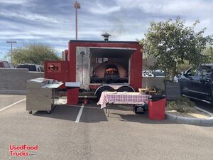 8' x 12' Wood-Fired Pizza Trailer Food Concession Trailer
