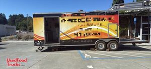 2006 8' x 27' Food Concession Trailer Mobile Vending Unit w/ Porch