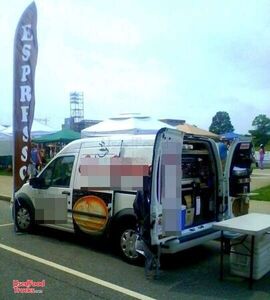 2012- Ford Transit Connect Espresso/Coffee Truck.