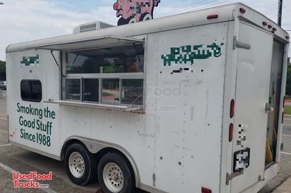 Used 2008 - 7' x 16.5' Food Concession Trailer with Loaded Kitchen