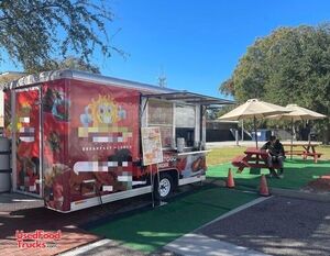 Used Street Food Concession Trailer / Mobile Kitchen Vending Unit