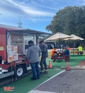 Used Street Food Concession Trailer / Mobile Kitchen Vending Unit