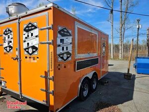 8' x 16' Spartan Kitchen Food Trailer and 2009 Ford F150 Truck