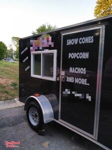 2019 - 6' x 10' Shaved Ice Concession Trailer / Used Fun Foods Trailer.