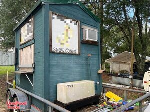 Home-Built Snow Cone Concession Trailer/Shaved Ice Trailer