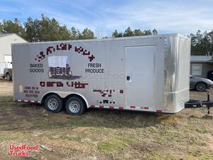 Like New 2022 - 8.5' x 18' Covered Wagon Bakery Concession Trailer with Ramp