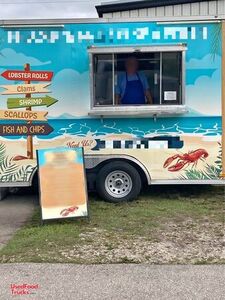 Turnkey - 2023 8' x 12' Kitchen Food Concession Trailer with Fire Suppression System