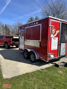 2023 6' x 12' Shaved Ice Trailer Snowball Concession Unit