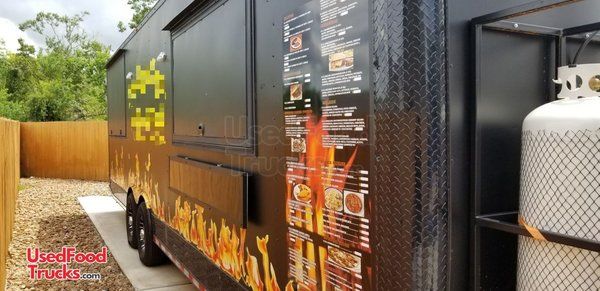 8.5' x 28' BBQ / Food Concession Trailer Mobile Kitchen