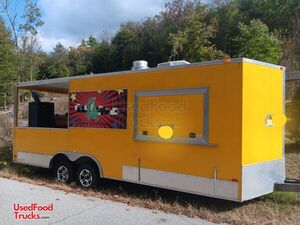 Clean - 2014 8.5' x 24' Barbecue Food Trailer with Porch