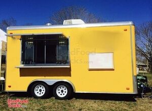 2013 - 8.6' x 16' Food Concession Trailer.