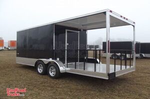 Never Used 2018 7' x 20' AAA Trailer Distributors Concession Trailer with Porch