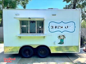 TURNKEY - 2022 8' x 14' Coffee and Espresso Concession Trailer w/ Like New 2022 Equipment