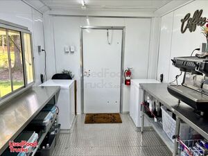 TURNKEY - 2022 8' x 14' Coffee and Espresso Concession Trailer w/ Like New 2022 Equipment