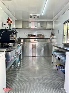 TURNKEY - 2022 8' x 14' Coffee and Espresso Concession Trailer w/ Like New 2022 Equipment