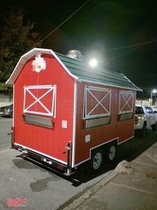 Clean - 2022 8' x 12' Red Barn Kitchen Food Trailer | Mobile Food Unit.
