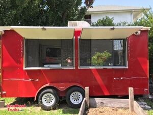 7' x 16' Shaved Ice Concession Trailer