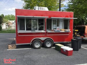 2017 - 7' x 14' Food Concession Trailer.