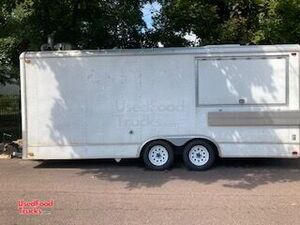 Licensed 2003 - 8' x 23' Kitchen Food Concession Trailer with Pro-Fire