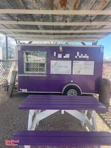 Used - 2018 8' x 14' Shaved Ice Trailer | Mobile Vending Unit