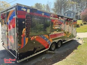 2022 8.5' x 26' Kitchen Food Concession Trailer with Fire Suppression System