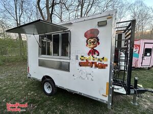 2024 7' x 12' Kitchen Food Concession Trailer Mobile Food Unit